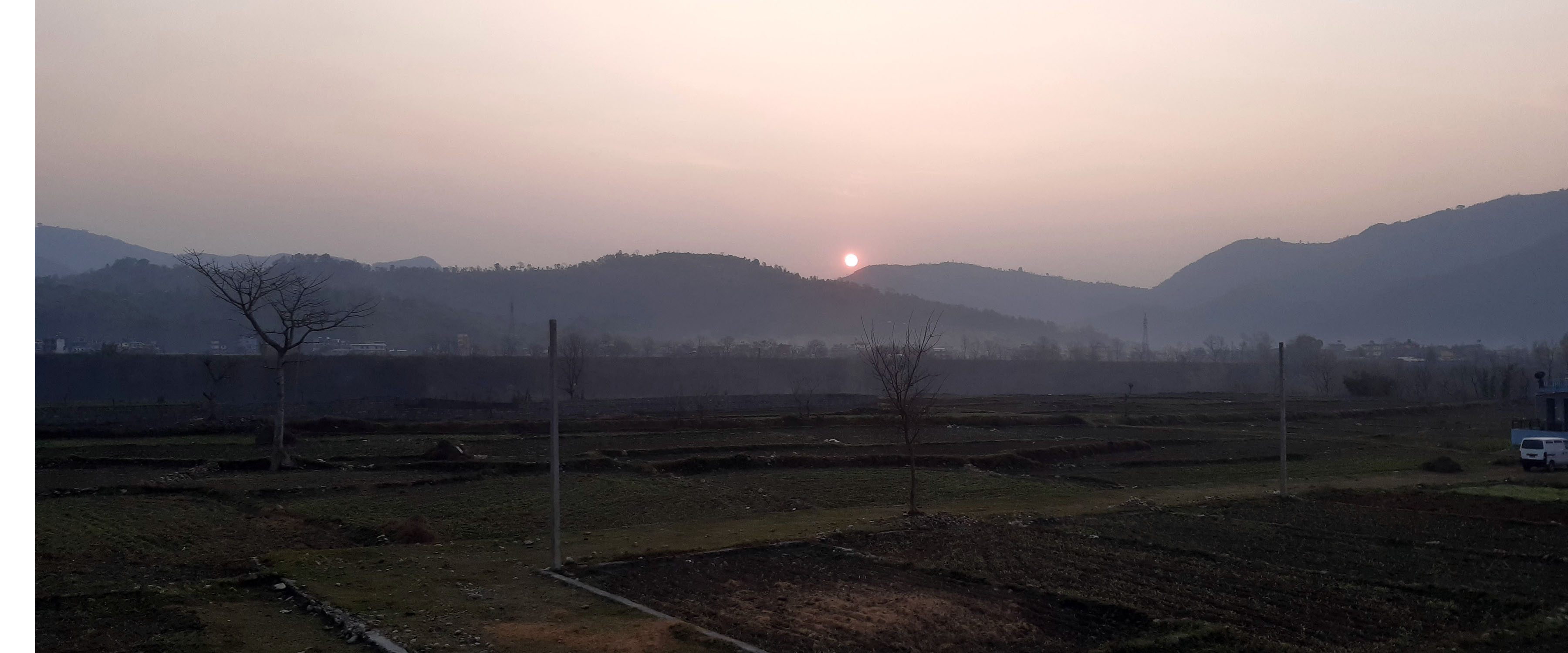 गगनगौँडाबाट देखिएको सूर्योदय