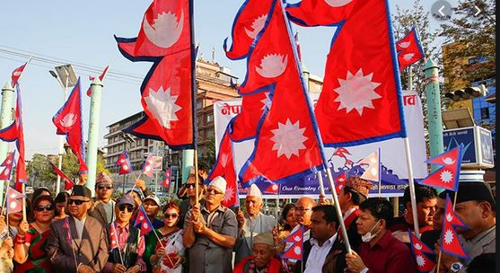 पूघोडाबाँधेमा फहराइए एक सय ९८ देशका झण्डा