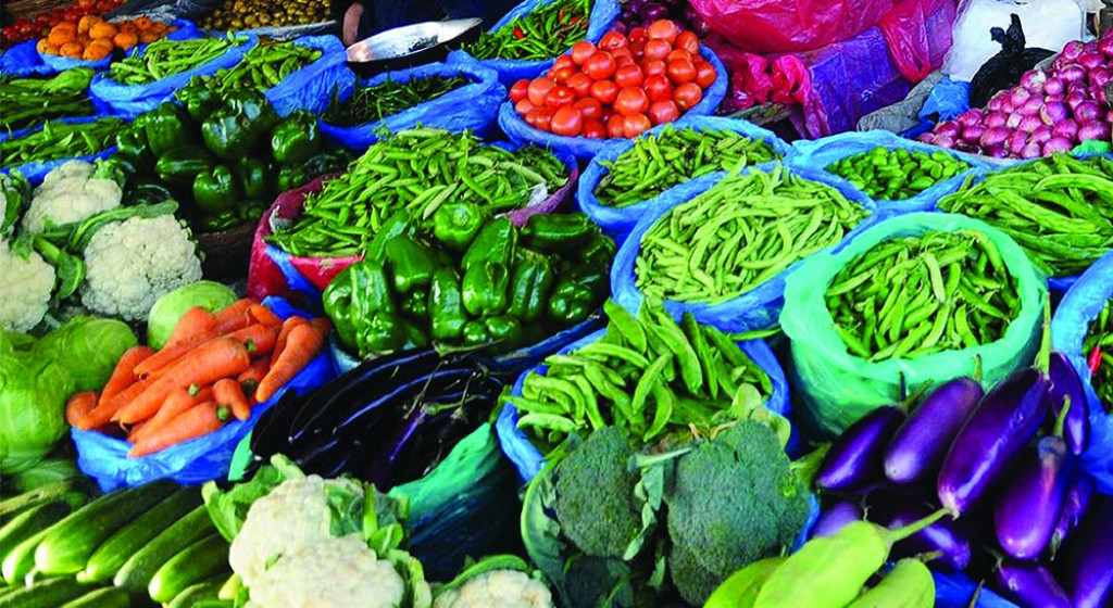 फलफूल तथा तरकारीको आजको मूल्य
