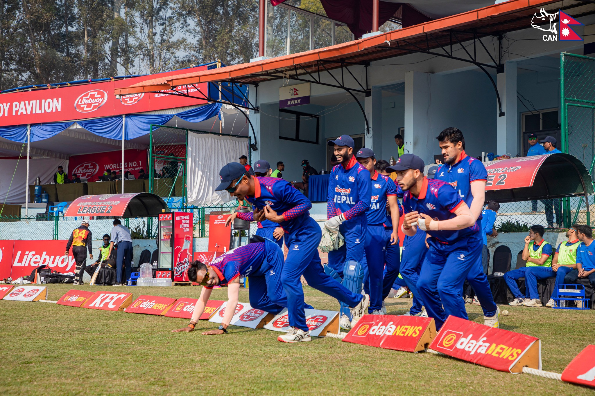 पपुवान्युगिनीको दोस्रो विकेट पतनः सोमपालले लिए विकेट