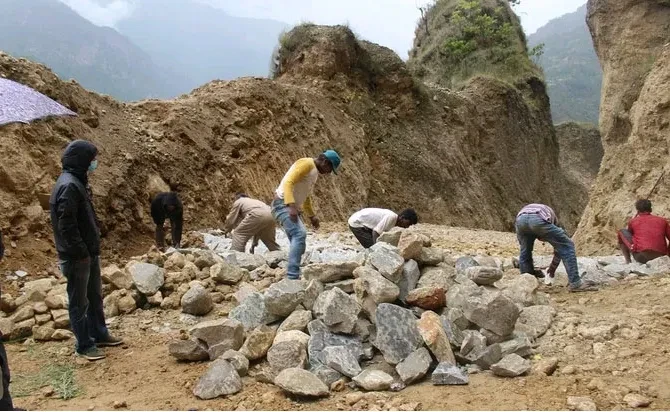 वारीबेनीदेखि मल्लाज जोड्ने सडक आयोजना सम्पन्न