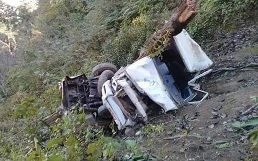 रोल्पामा जीप दुर्घटना हुँदा एकको मृत्यु