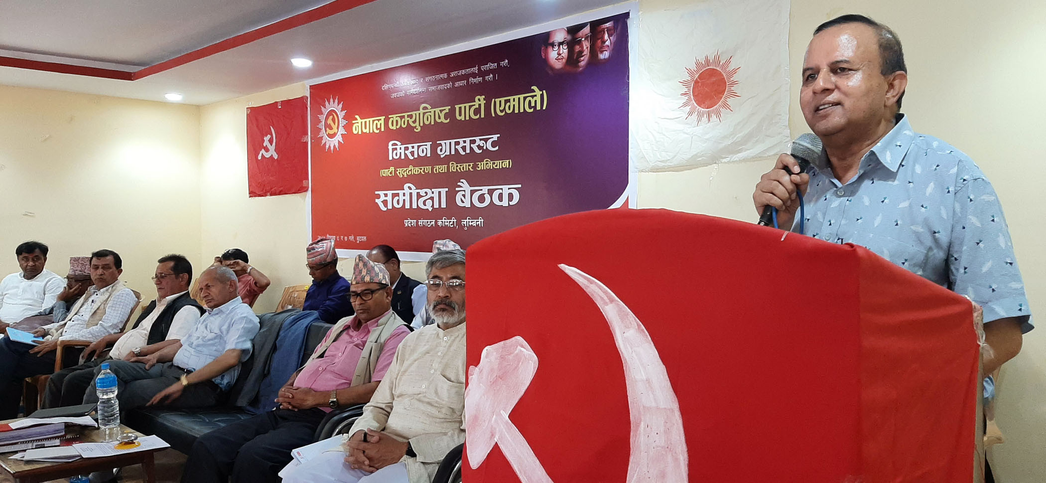 निर्वाचनमा उम्मेदवारभन्दा पार्टीको मुख्य मुद्दा बन्नुपर्छः महासचिव पोखरेल