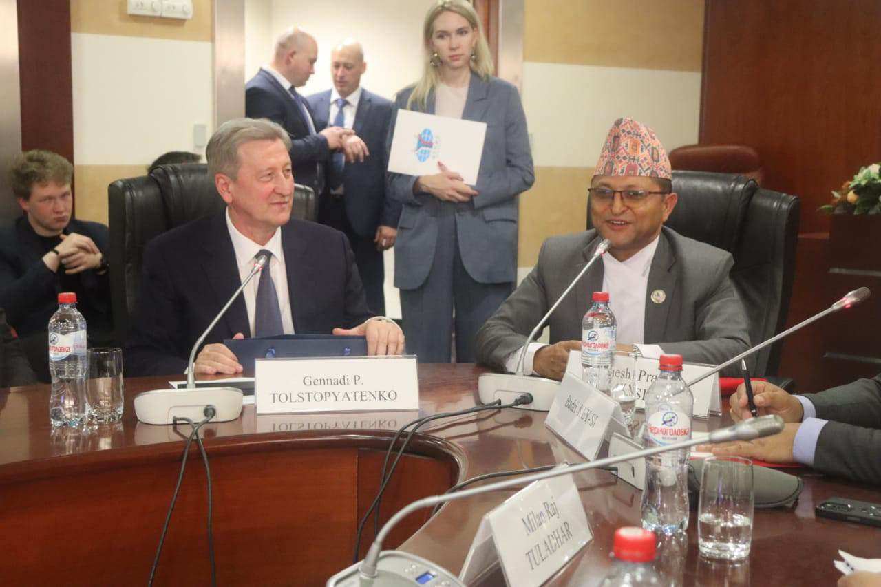 रुससँगको सम्बन्धलाई उत्कृष्ट महत्व दिन्छौँ: अध्यक्ष तिमिल्सिना