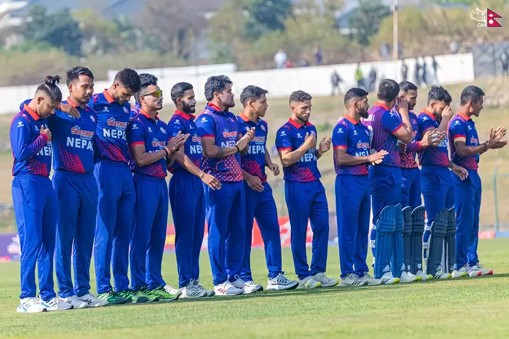 एकदिवसीय वरीयतामा नेपालको एक स्थान सुधार
