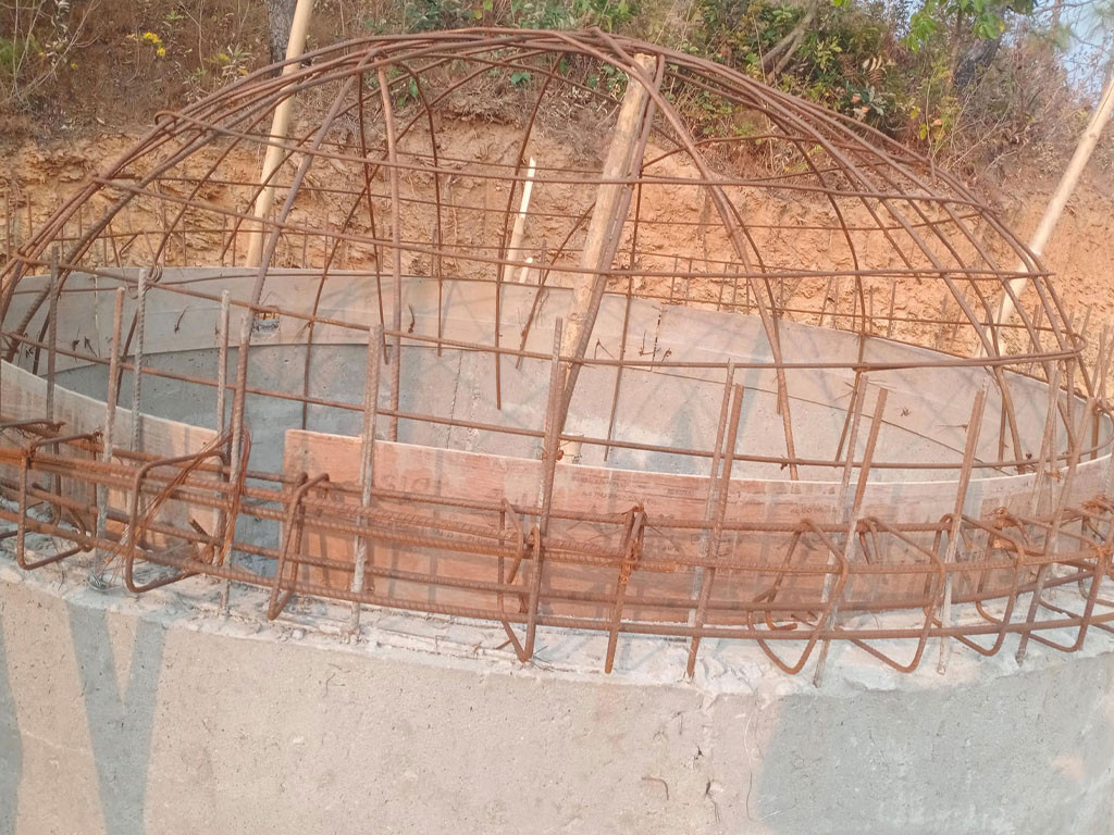 साप्सुखोला–विजयखर्क खानेपानी आयोजनाको काममा लापरबाही