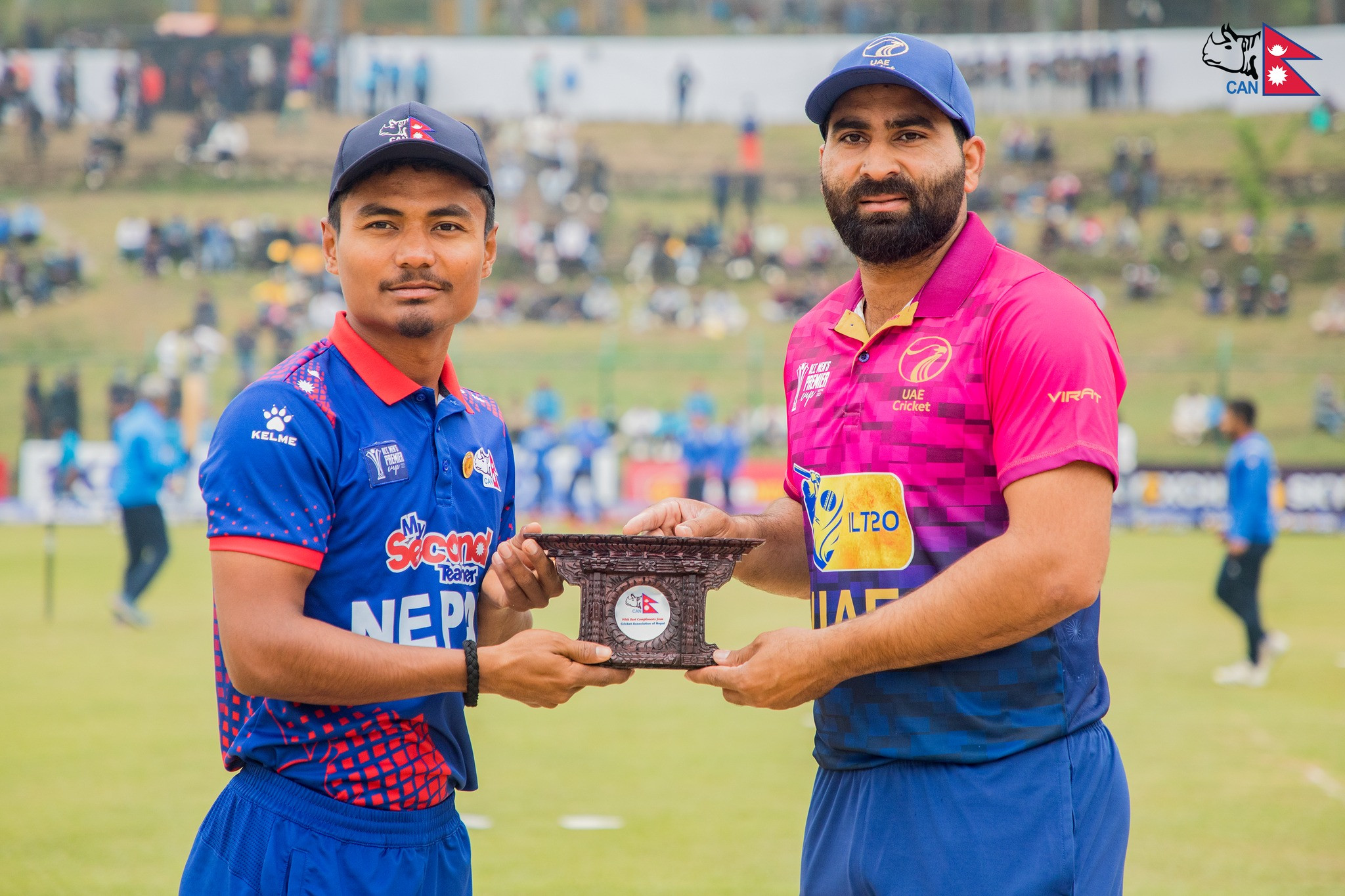 यूएईविरुद्ध नेपाललाई पहिलो सफलता, सोमपालले लिए यूएई कप्तानका विकेट