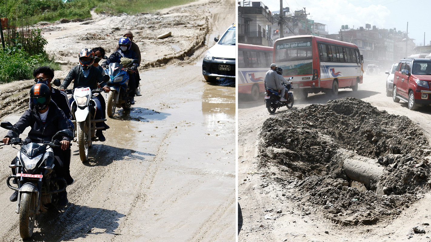 साँखु–लप्सीफेदी सडक पुनःनिर्माण गरिने