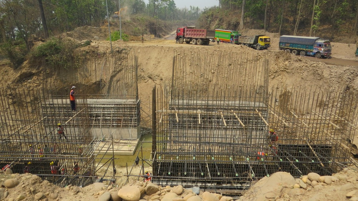 नारायणगढ–बुटवल सडकमा १५ पुल अन्तिम चरणमा