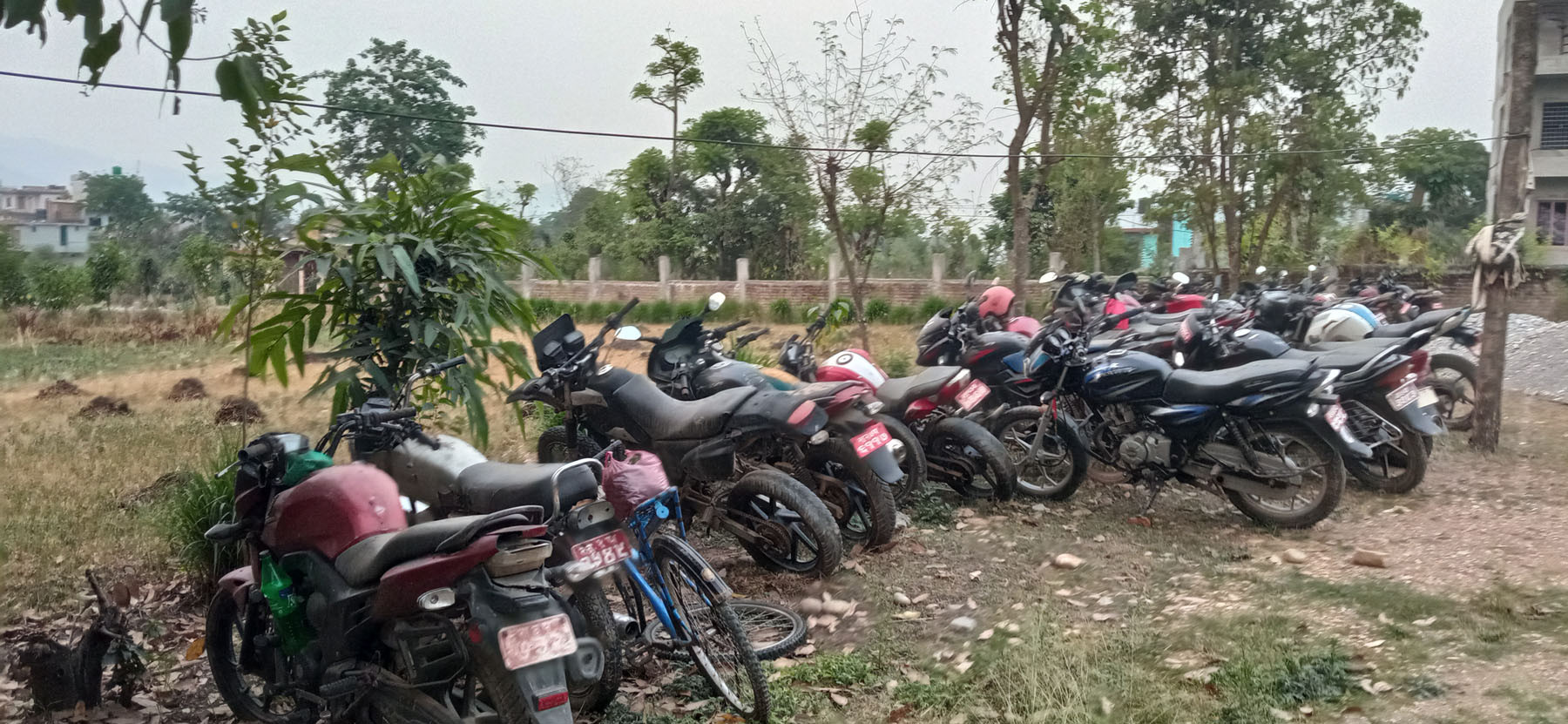 प्रहरीले नियन्त्रणमा लिएका सवारीसाधन