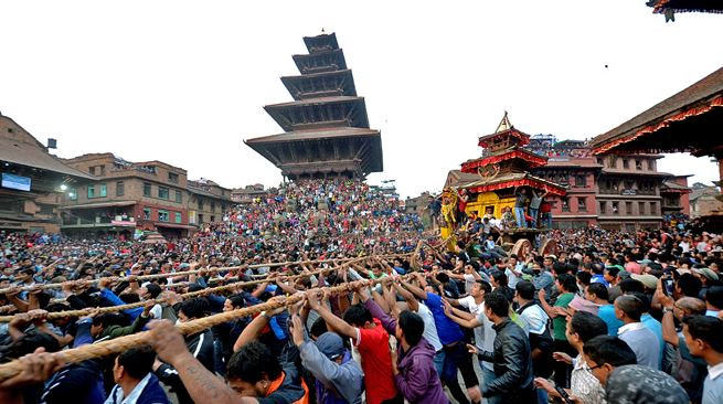 भक्तपुरको बिस्काः यस्ता छन् जात्राभित्रका जात्रा