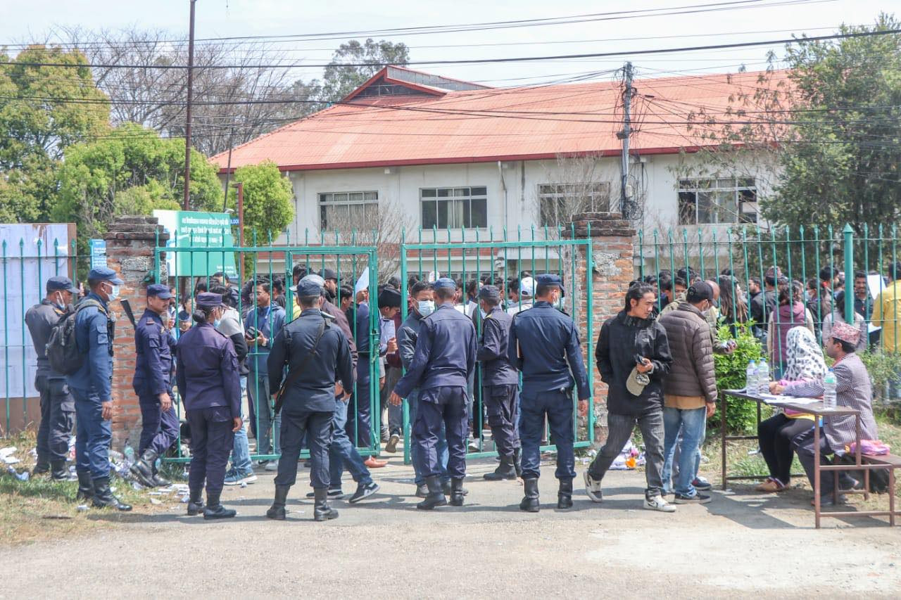 स्ववियु निर्वाचन : त्रिवि केन्द्रीय क्याम्पसमा मतदान (फोटो फिचर)