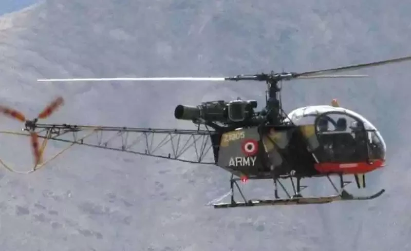 भारतीय सेनाको हेलिकप्टर दुर्घटना