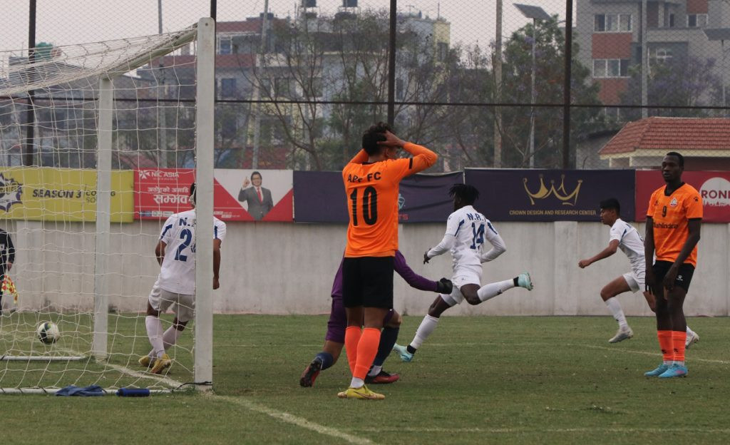 एनआरटीले एपीएफलाई हराय