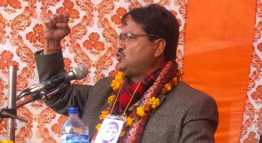 विकासका लागि पार्टी हितभन्दा साझा रुपमा अघि बढौँ: मन्त्री साउँद