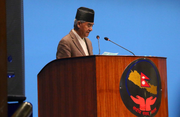 प्रधानमन्त्री प्रचण्डलाई संसदमा विश्वासको मत दिने प्रस्तावमा कांग्रेस सभापति देउवाको धारणा