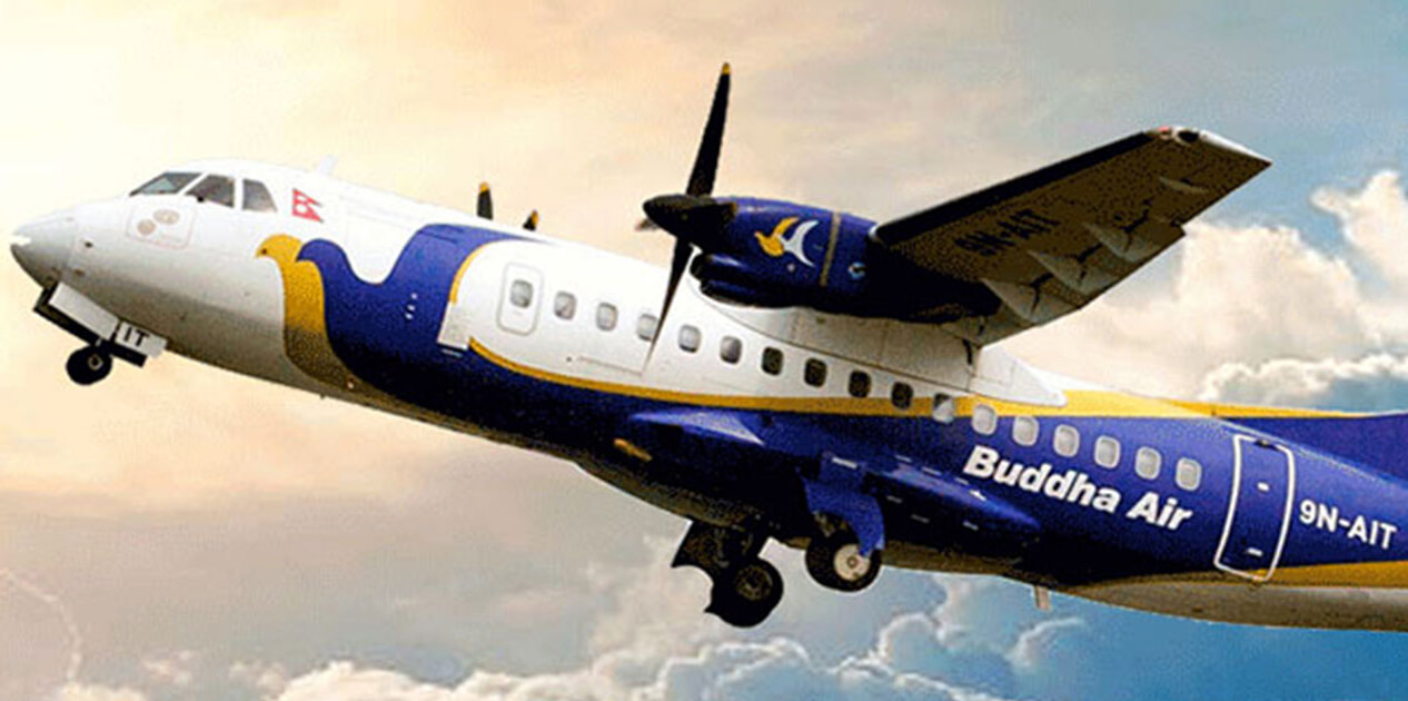 बुद्ध एयरले ल्यायो नयाँ एटिआर–७२ जहाज