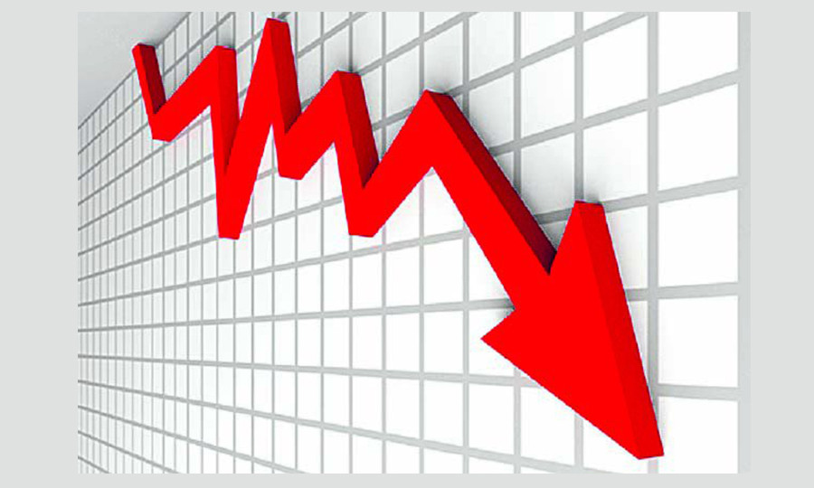 नेप्से परिसूचक दोहोरो अङ्कले घट्यो