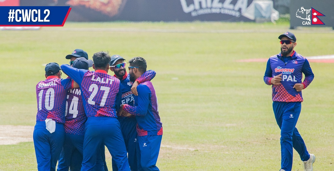 यूएईलाई हराउँदै विश्वकपको ग्लोबल छनोटमा पुग्यो नेपाल, हेर्नुहोस् (फोटो) सहित