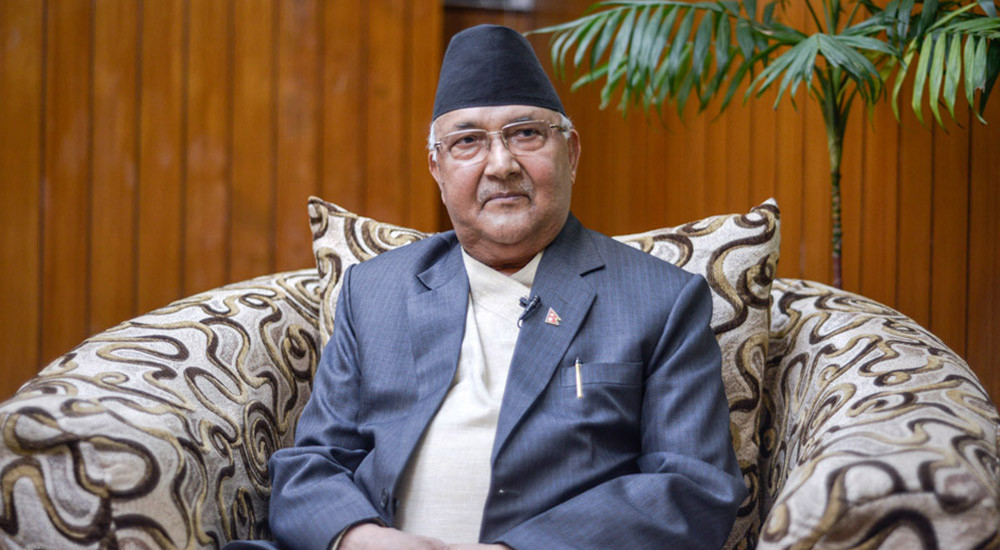 नेपाली क्रिकेट टिमलाई शुभकामना दिदै ओलीले भने, ‘राष्ट्र तपाईको साथमा छ’