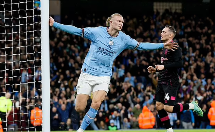 हालान्डको ह्याट्रिकमा सिटी एफए कपको सेमिफाइनलमा