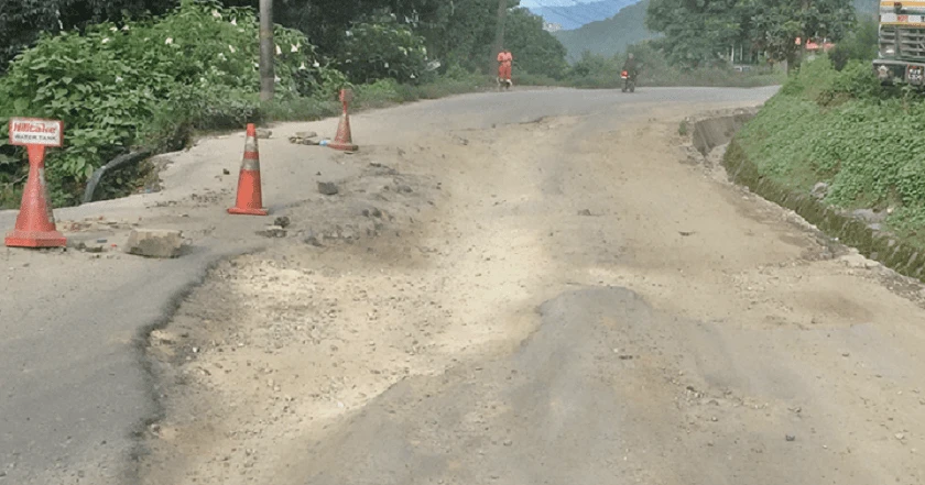 धुलिखेल–खावा सडक खण्ड १२ घण्टाका लागि बन्द