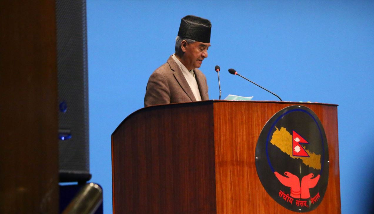 राजनीतिक स्थायित्व र स्थिरताका लागि हामी सँगै उभिएका हौंः देउवा