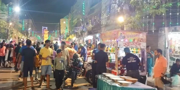 वीरगञ्जमा दोस्रो पटक रात्रि बजार लगाइँदै