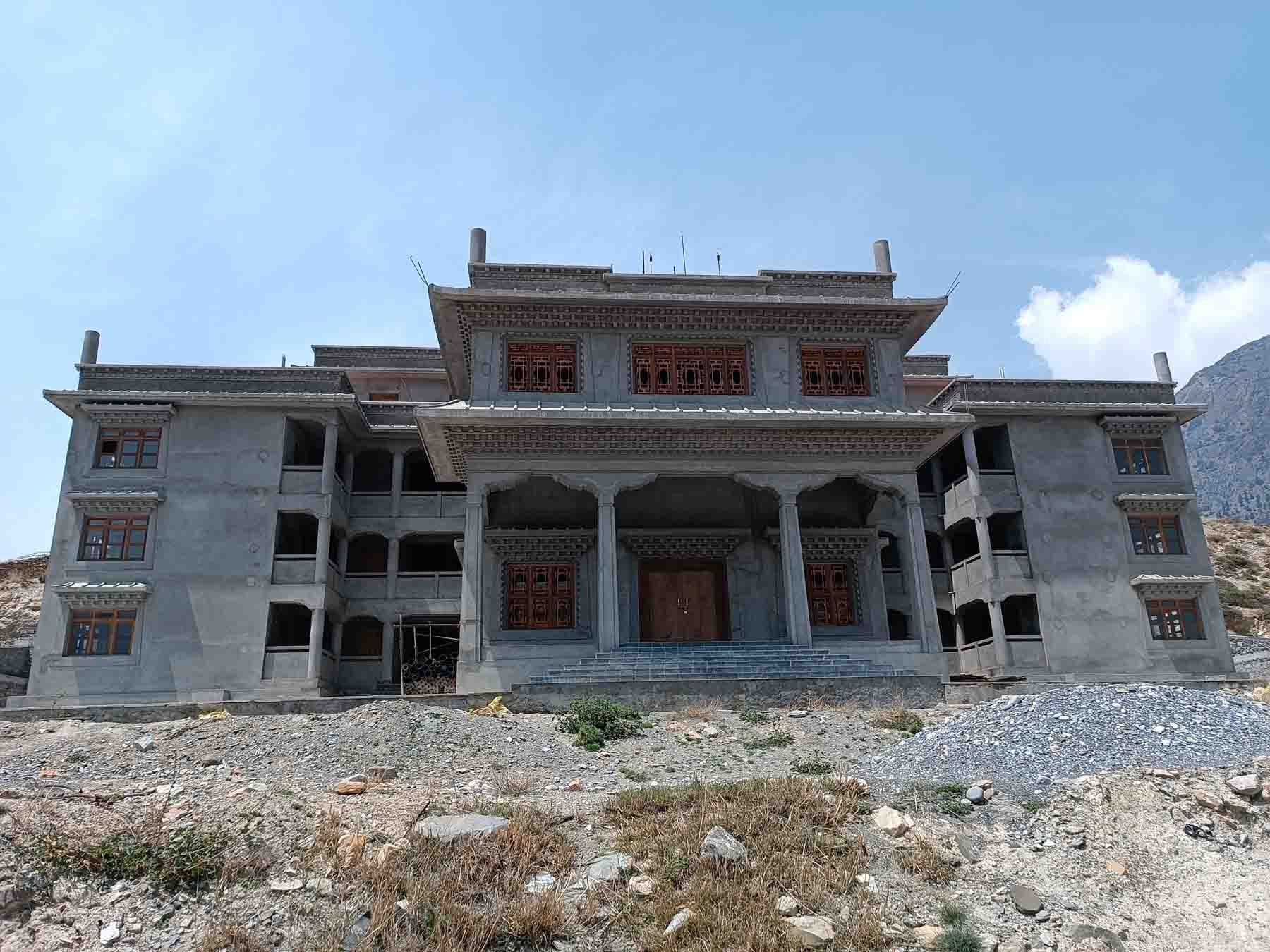 कुछप तेरङ्गा गुम्बाको नवनिर्मित भवन