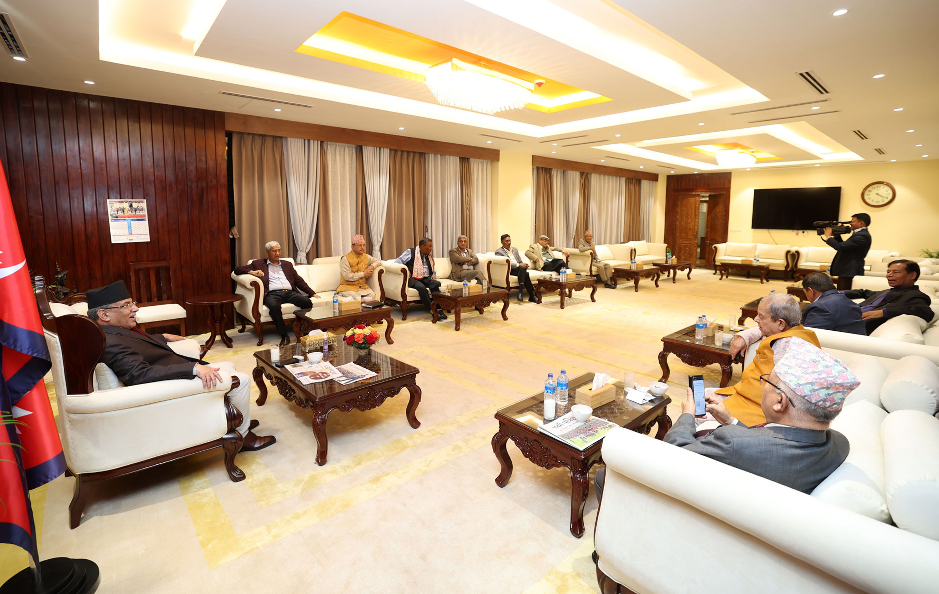 सत्तागठबन्धनमा नीति कार्यक्रम र बजेटका बारेमा छलफल