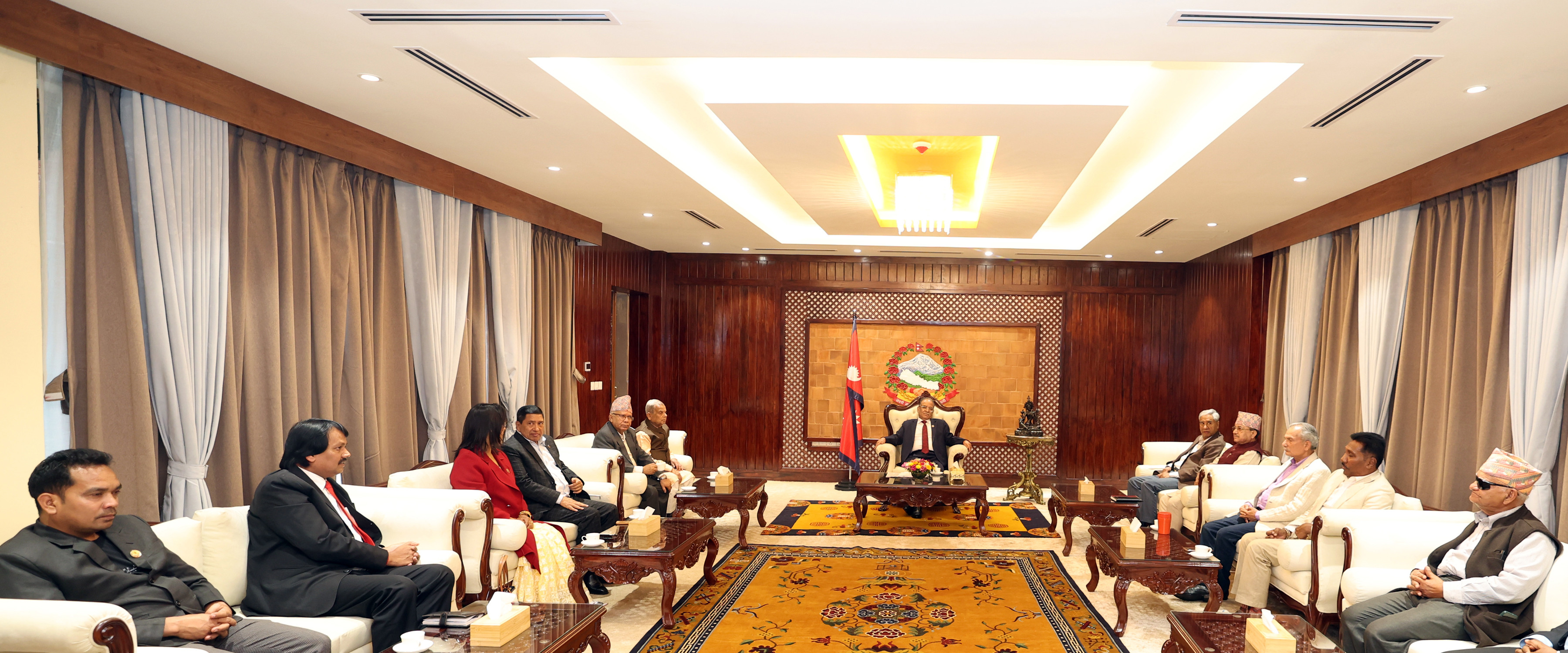 आज नयाँ मन्त्रीहरुले मन्त्रालयको कार्यभार सम्हाल्दै
