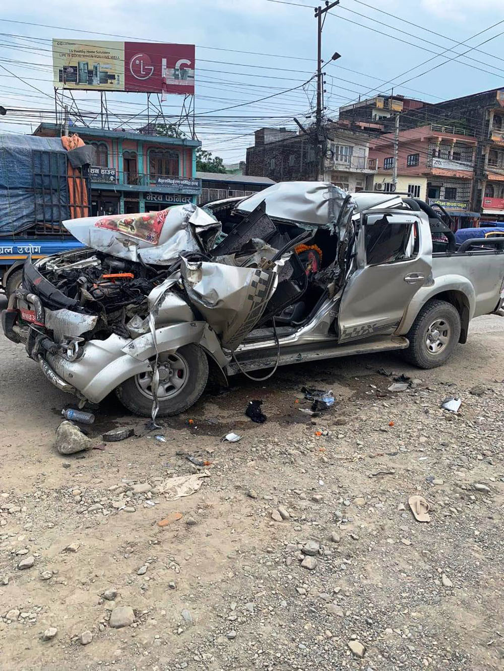 दुर्घटनाग्रस्त जिप