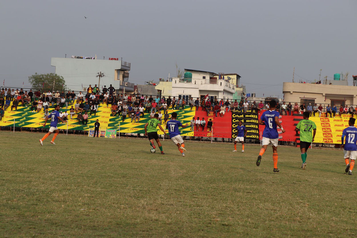 तिलोत्तमा गोल्डकपः उद्घाटन खेलमा सुदूरपश्चिम विजयी