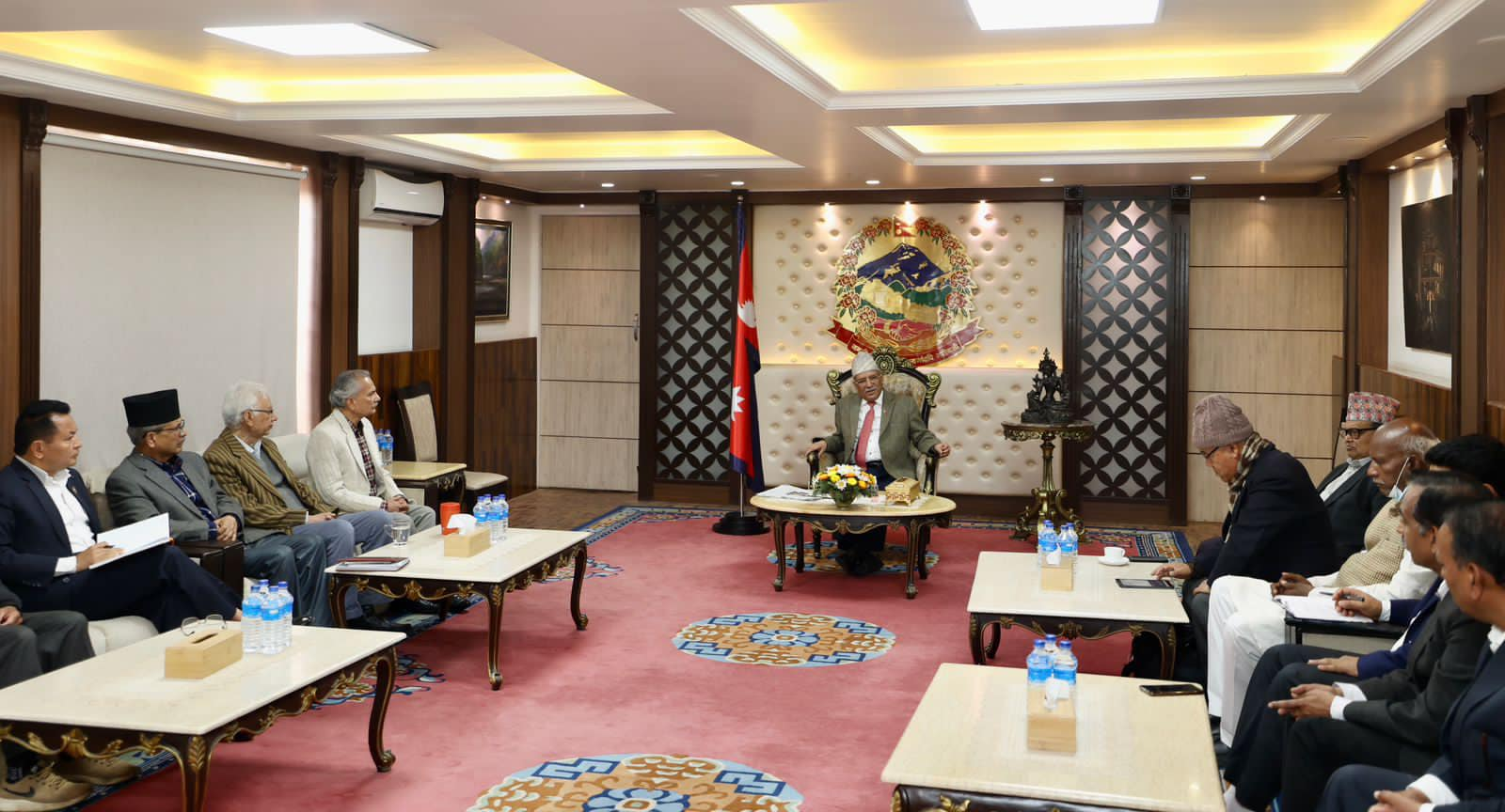 शान्ति सम्झौताविरुद्ध हुने गतिविधिको प्रतिवाद गर्ने माओवादी धारका नेताहरु एकमत