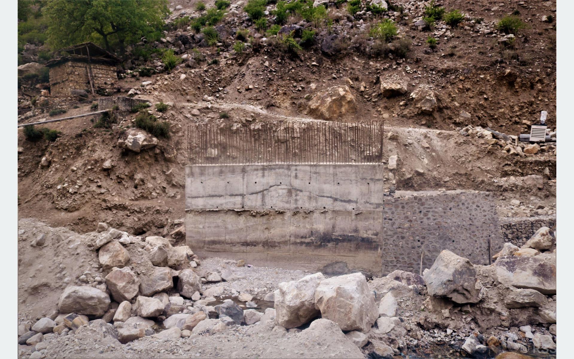 हुम्लाको उत्तरी नाम्खामा पुल निर्माणमा ढिलासुस्ती