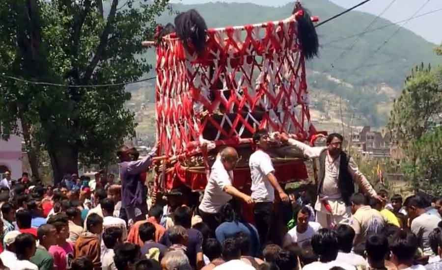 बनेपामा आजदेखि प्रसिद्ध चण्डेश्वरी जात्रा