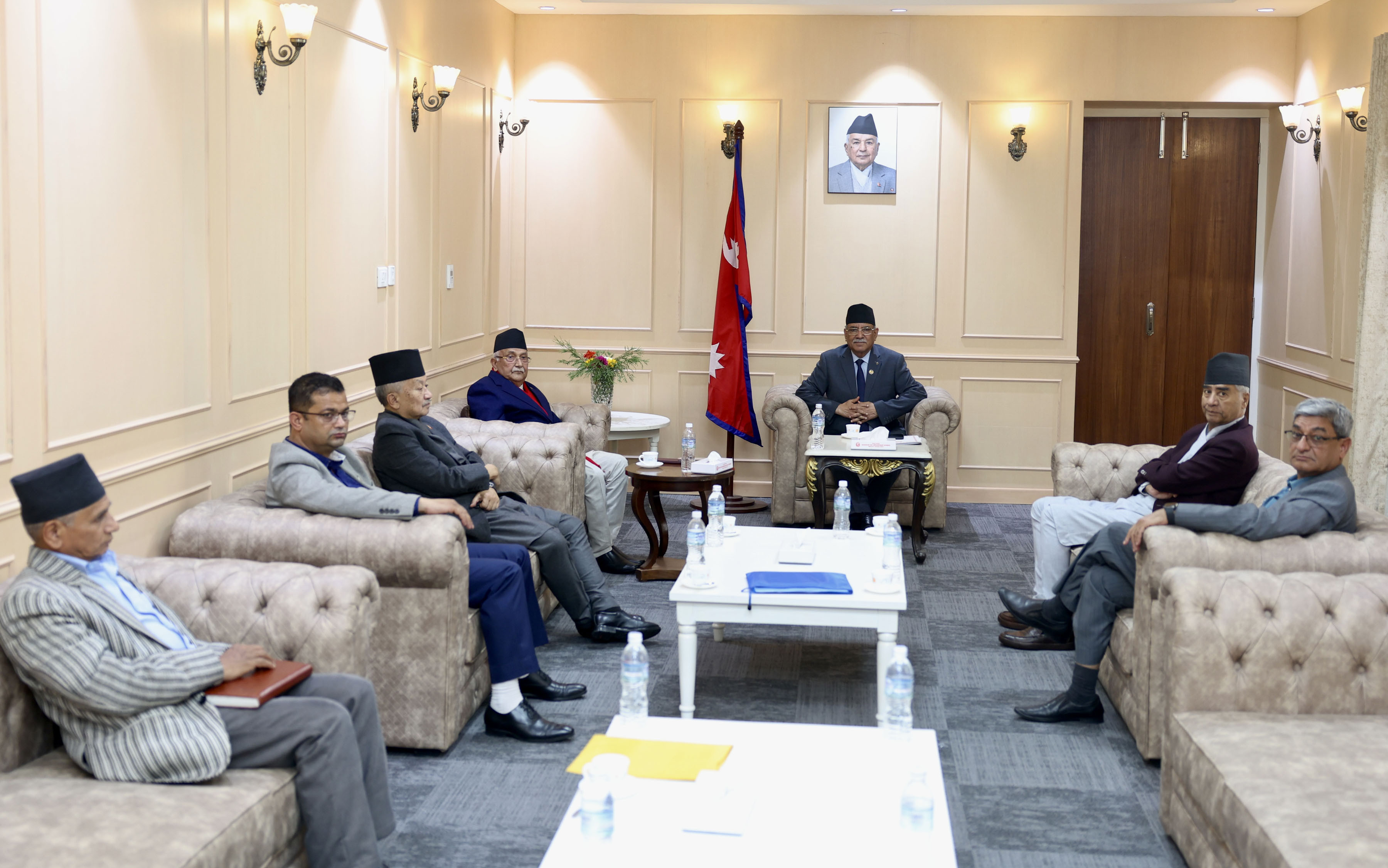 प्रमुख दलका शीर्षनेता बैठकः संवैधानिक परिषद्सम्बन्धी विधेयक अगाडि बढाइने