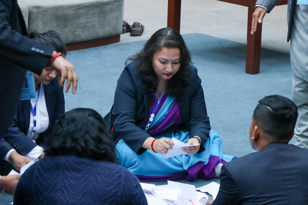 उपराष्ट्रपति निर्वाचनको मतगणना शुरु, हेर्नुहोस् (फोटो फिचर)