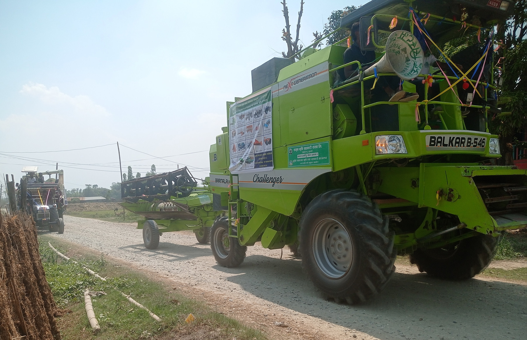 कृषियन्त्रको रोड–शो