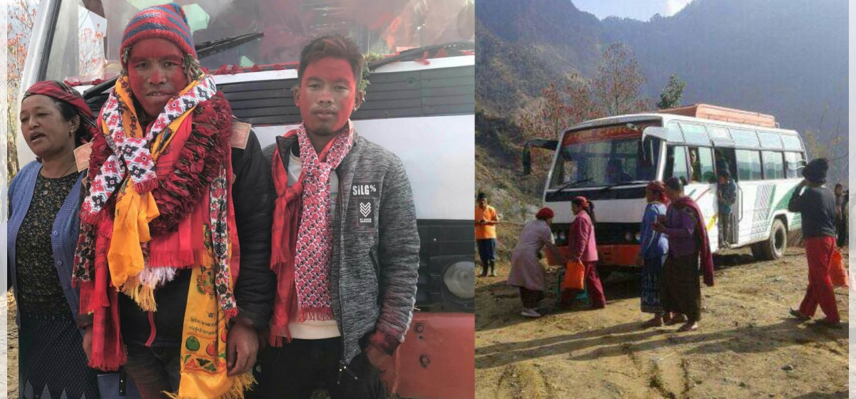 मलम्पारमा पहिलो पटक बस पुग्यो