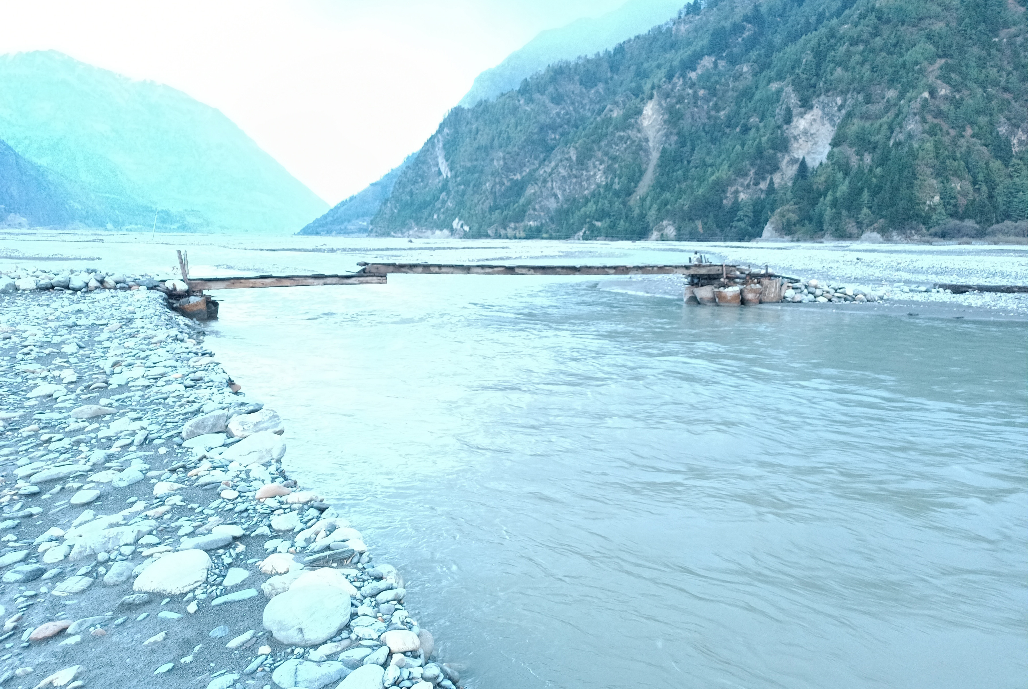 कालीगण्डकीमाथि काठेपुल