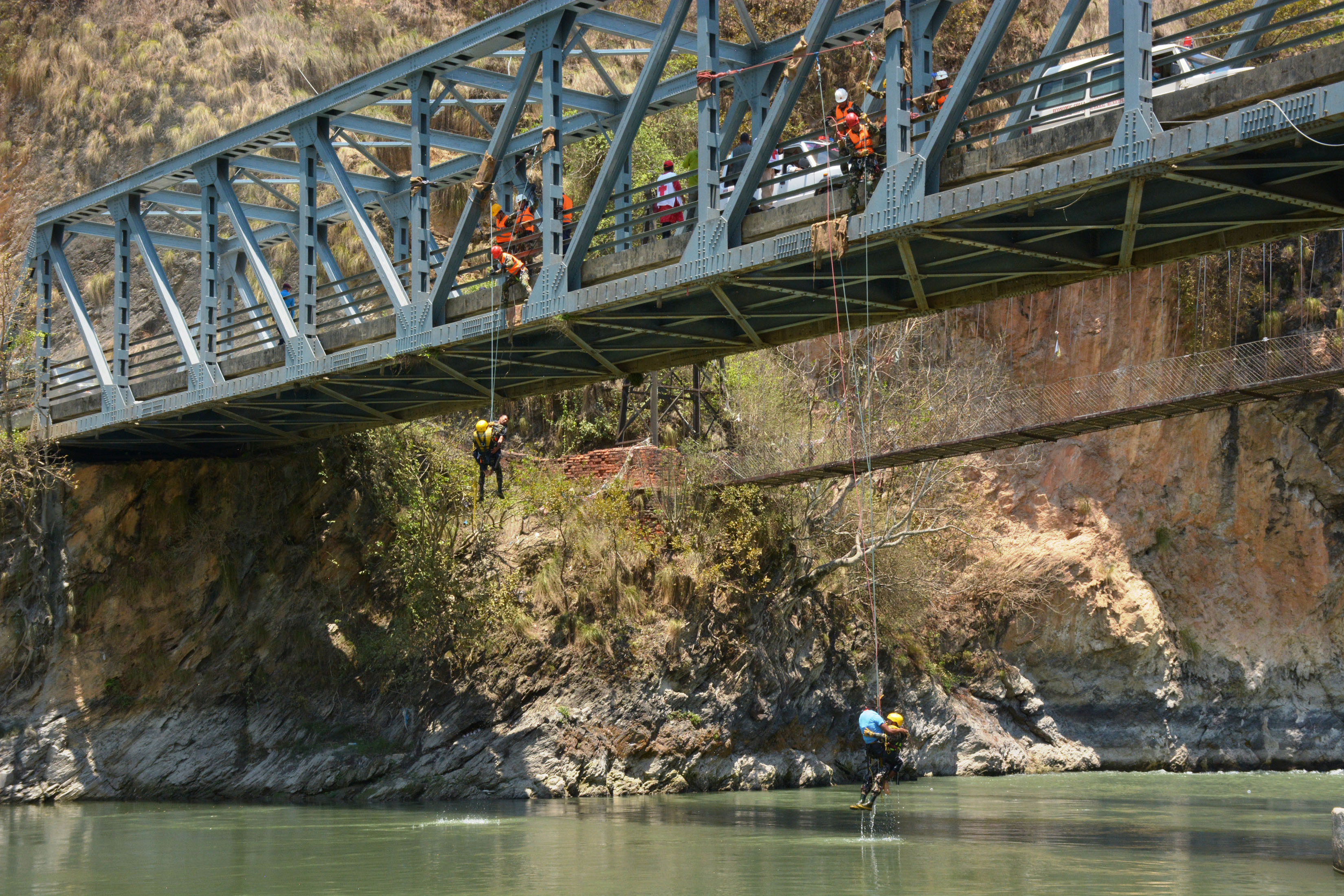 नेपाली सेनाको टोलीको उद्धार अभ्यास