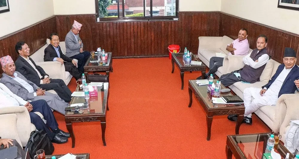 आठ दलीय गठबन्धनका सांसदहरूलाई आज शीर्ष नेताले सम्बोधन गर्ने
