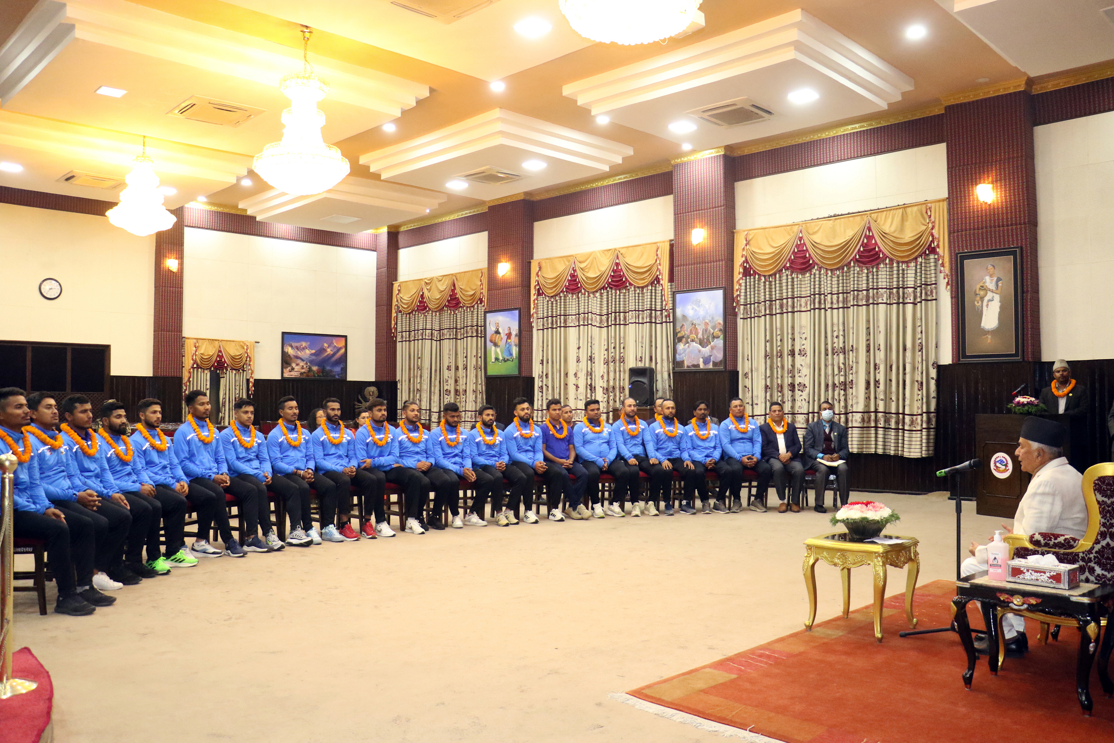 वागमती सरकारले क्रिकेट खेलाडीलाई जनही एक लाख दिने