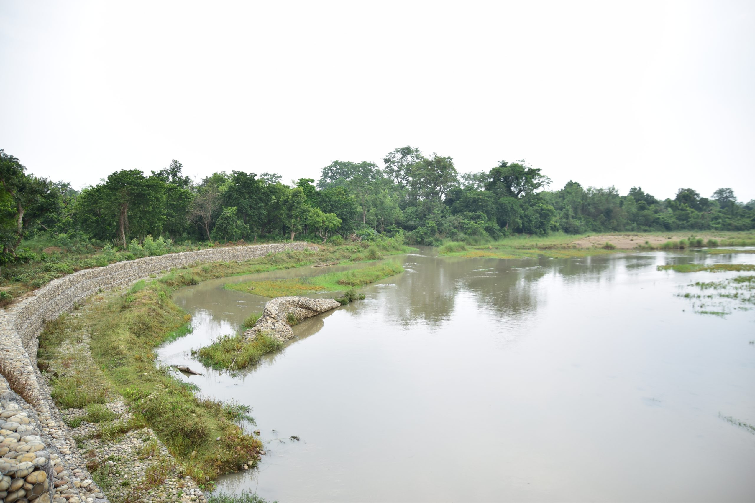 तटबन्ध निर्माणले बाढीको डर हट्यो