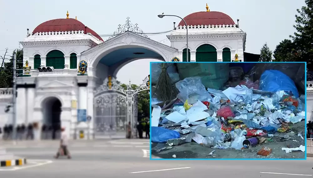 सिंहदरबारको फोहोर अब काठमाडौं महानगरले उठाउन नपर्ने, बालेनको खप्की सुन्न नपर्ने