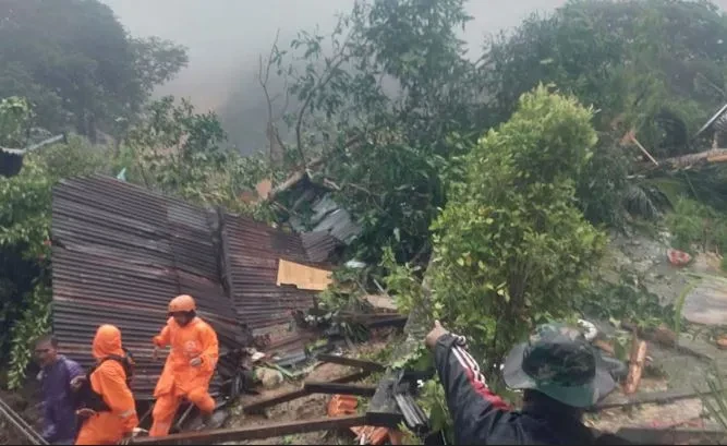 इन्डोनेसियाको पश्चिमी जाभामा पहिरोमा परी दुई जनाको मृत्यु