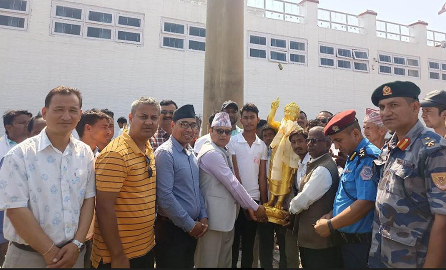 शिशु बुद्धलाई लुम्बिनीबाट तिलौराकोट लगियो