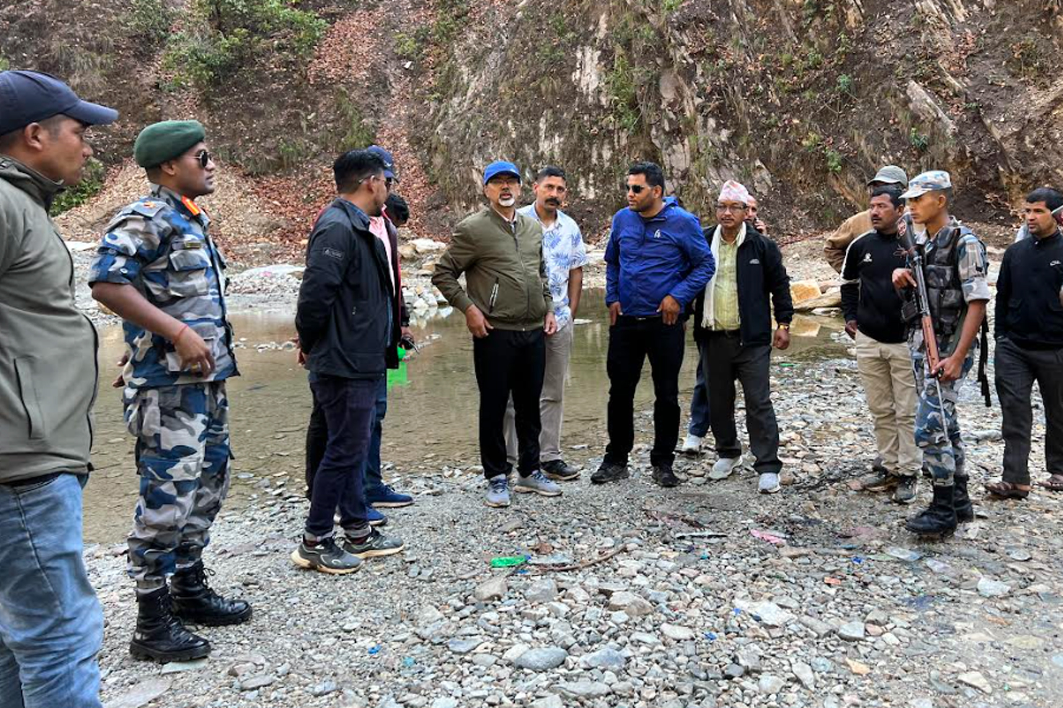 पुल निर्माणस्थल अनुगमन