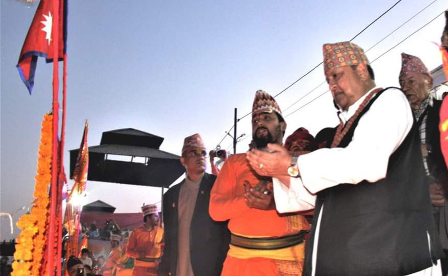 शिव गङ्गा आरतीमा पूर्वराजा